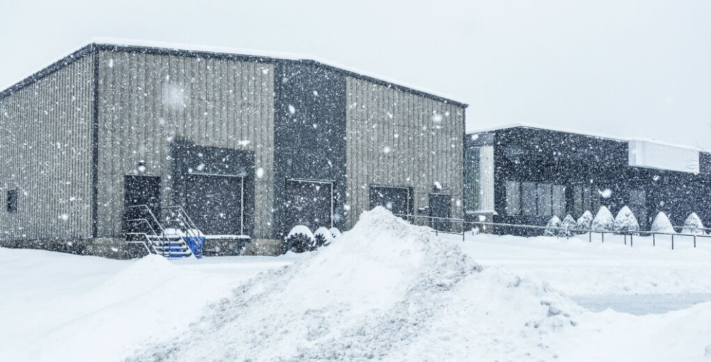 Winter proofing warehouse