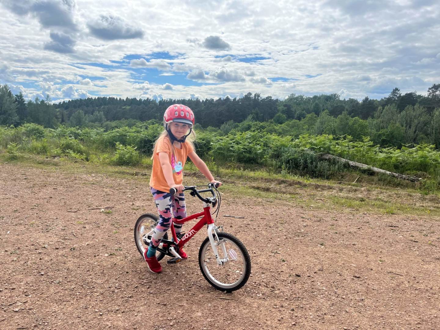 Matila on Bike